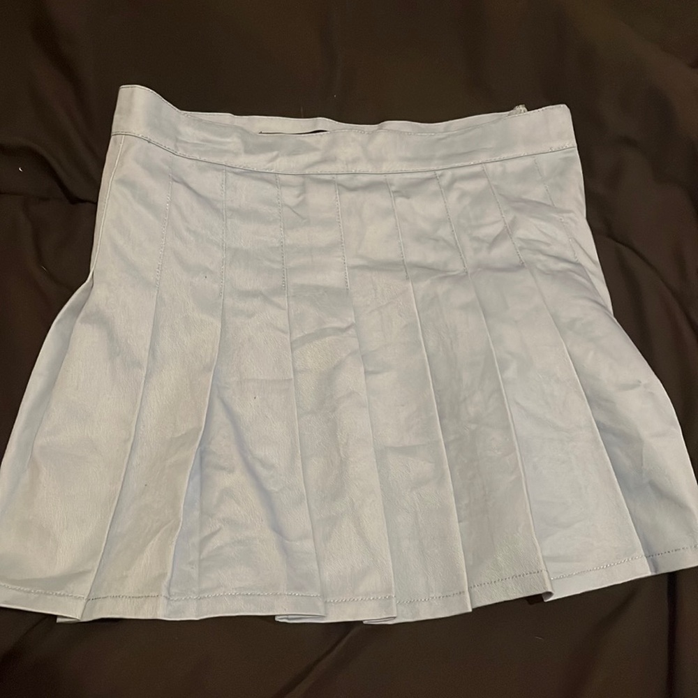 blue skater skirt, size medium